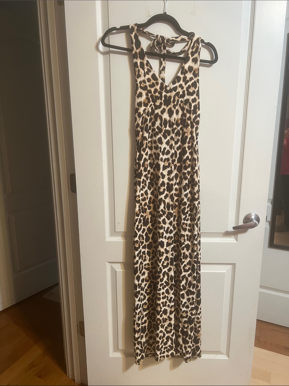 No Boundaries Leopard Print Maxi Dress - Tan, Brown, Black